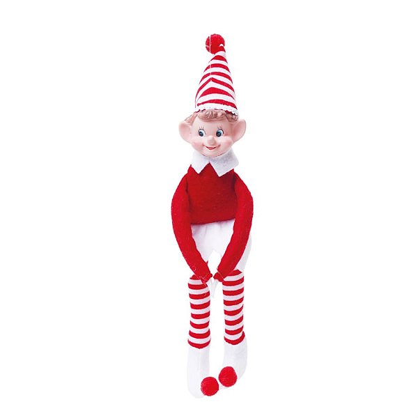 Elfo Listras Vermelho e Branco - 1 Un