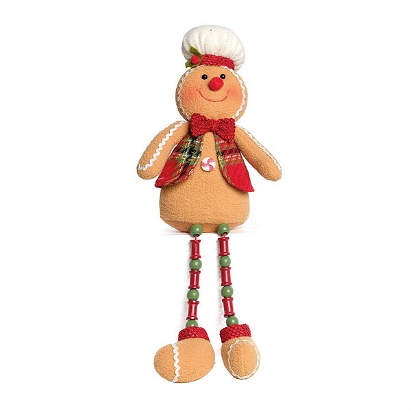 Ginger Bread Sentado com Colete Car