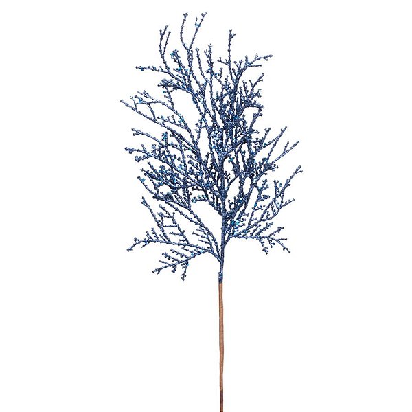 Galho Glitter Azul (Galhos Grandes)