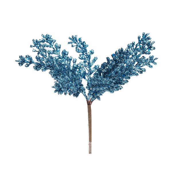 Pick Galho Frutas Glitter Azul (Picks) - 1 Un