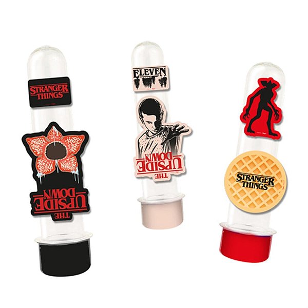 Festa Stranger Things - Mini Personagens Decorativos Stranger Things - 50 Un