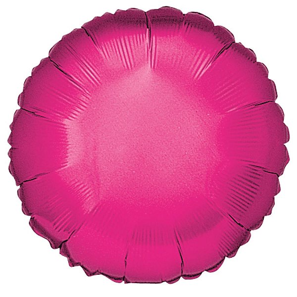Balão Metalizado Redondo Pink 18'' / 45cm