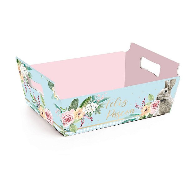 Cesta de Cartão Mr Jonh P 18X13X7,5 7,5x13x18