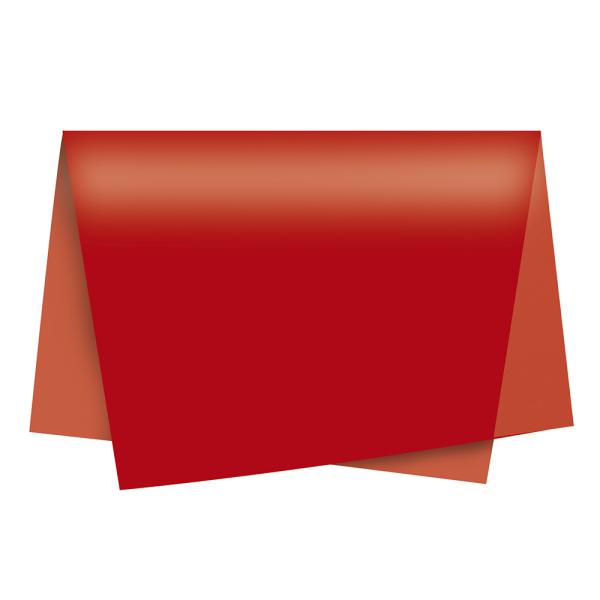 Papel Seda Vermelho 49x69 - 100 Un