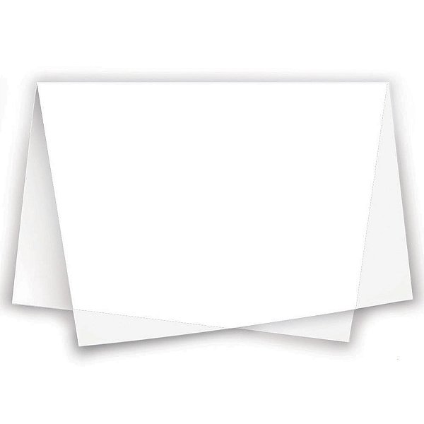 Papel Seda Branco 49x69 - 100 Un