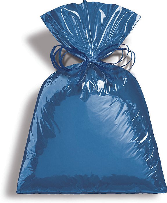 Saco Metalizado 10x14 Metalcor Azul - 50 Un