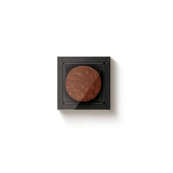 Caixa Para 1 Pão de Mel Preto 9x9x4cm - 10 Un