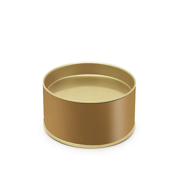 Lata para Doces Ouro 5x6cm - 1 Un