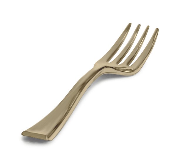 Mini Garfo Linha Gold Premium - 20 Un