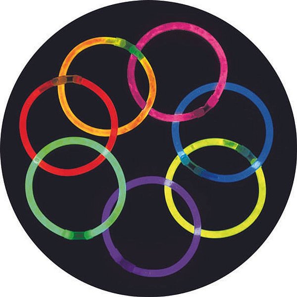 Pulseira Neon Para Festas - Tubo com 50 Un