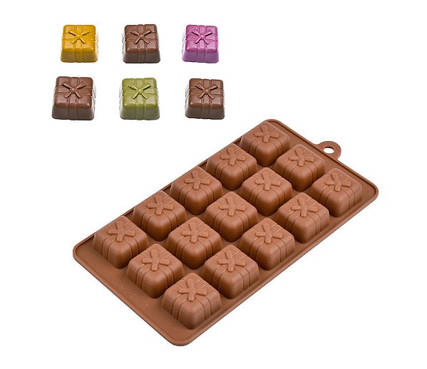 Molde de Silicone Chocolate - FT149