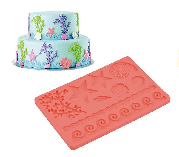 Molde de Silicone Confeitaria - FT205