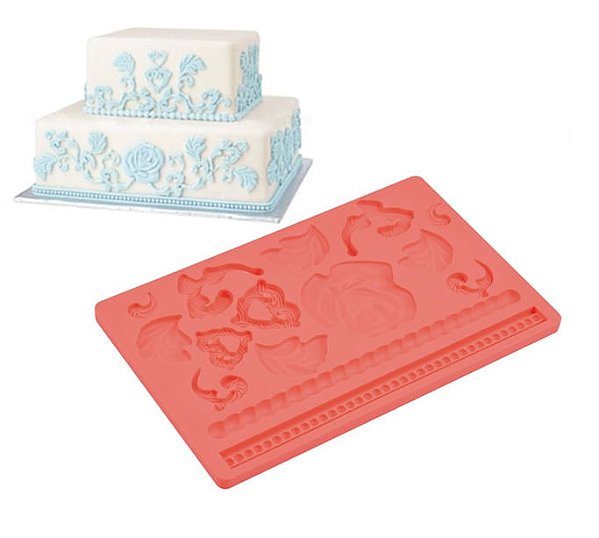Molde de Silicone Confeitaria - FT210