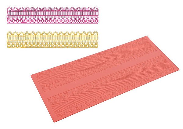 Molde de Silicone Confeitaria - FT227
