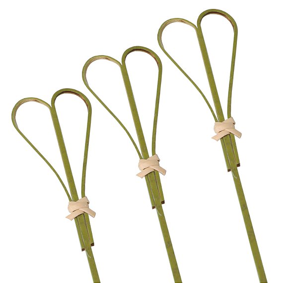 Palito em Bambu P com Petiscos 9cm - HA243 - 50 Un