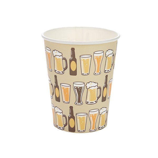 Copo de Papel 270ml Boteco - 10 Un