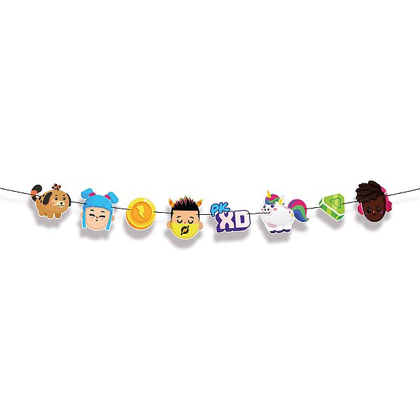 Faixa Decorativa PK XD Figurinha