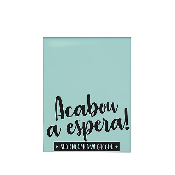 Envelope de Segurança Linha Delivery Acqua 19X25 - 10 Un