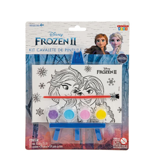 Lembrancinha Licenciada - Kit Cavalete para Pintura Frozen - 1 Un