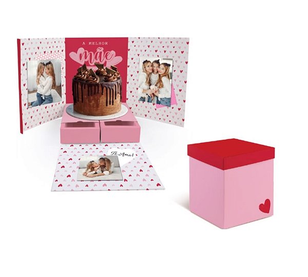 Caixa Cenario Mães 20X20X25