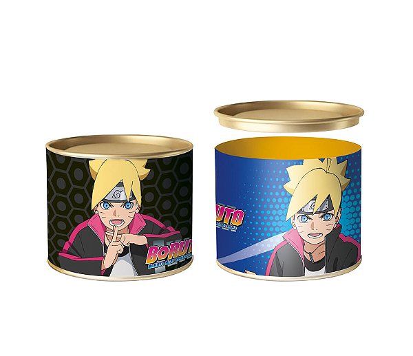 Lata para Lembrancinha Boruto Composê 11X9,1cm
