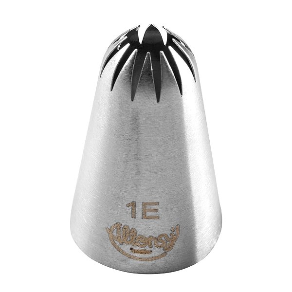 Bicos para Confeitar Flor de Pitanga Aço Inox Nº1E - Cromus Allonsy