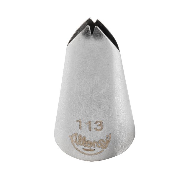 Bicos para Confeitar Folha Aço Inox Nº113 - Cromus Allonsy