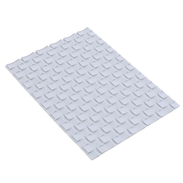 Tapete de Silicone Textura para Buche Pap Pá Redondo e 24,8X18X0,3cm - Cromus Allonsy