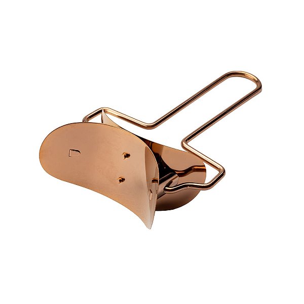 Cortador Giratorio de Massa 15X9X2,7cm - Aço Inox Rose Gold - Cromus Allonsy