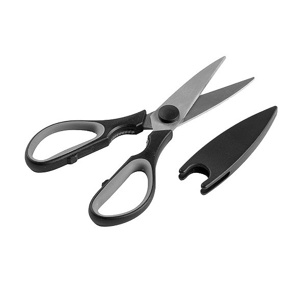 Tesoura Multifuncional com Capa Protetora - Cromus Allonsy