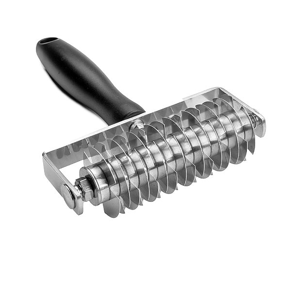 Rolo Furador Aço Inox 19X12,7X5cm - Cromus Allonsy