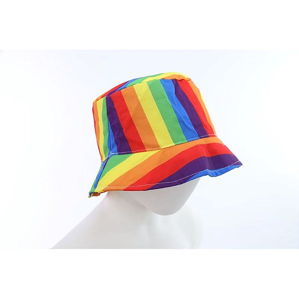Acessório Bucket Arco-íris Adulto