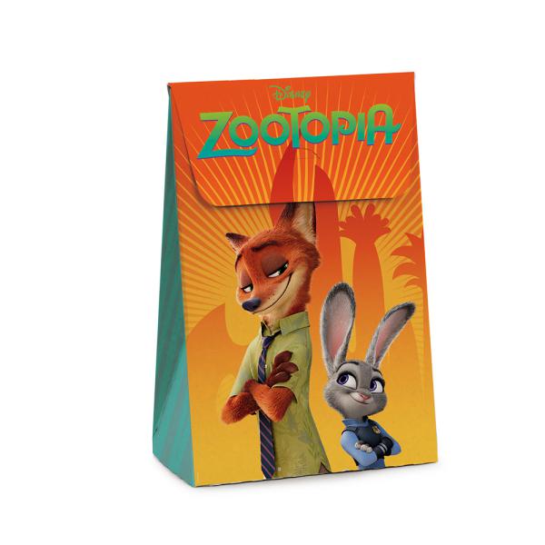 Caixa Trapézio Zootopia P 12X6X18
