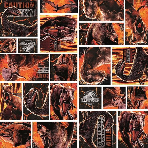 Saco 20X29 Jurassic World - 40 Un