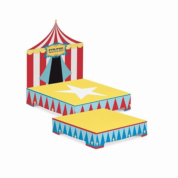 Kit Suporte para Doces Circus - 2 Un