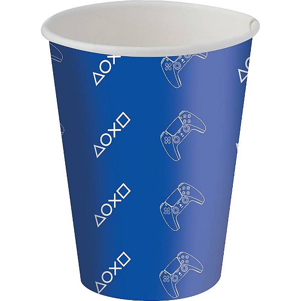 Copo Papel 200ml PlayStation 5 - Festcolor - 08Un