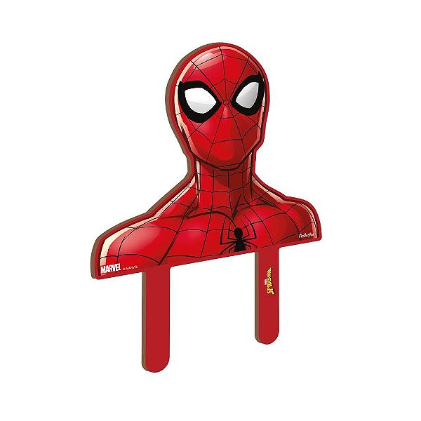 MDF Topo para Bolo Homem Aranha - Festcolor - 1Un