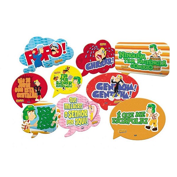 Kit Placas Chavescm - Festcolor - 09Un