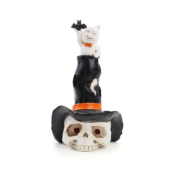 Enfeite Decorativo Chapéu Fantasma para Decoração de Halloween - Cromus - 1 Un