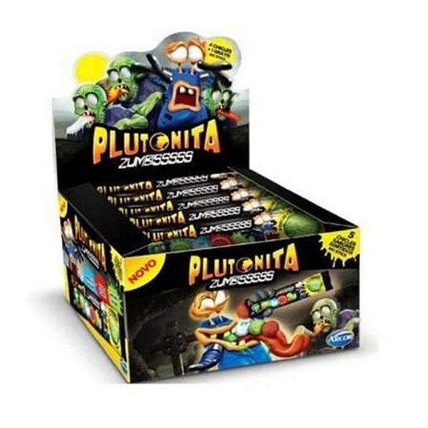 Chiclete Plutonita Zumbiss Com 5 Chicles - 15 Un - Arcor