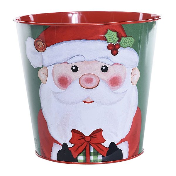 Balde Metal com Noel P - 1 Un