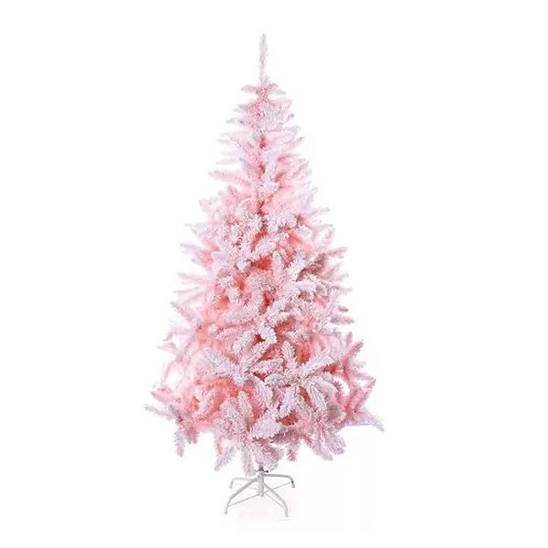 Árvore Cotton 120cm 312H Nevada Rosa - 1 Un