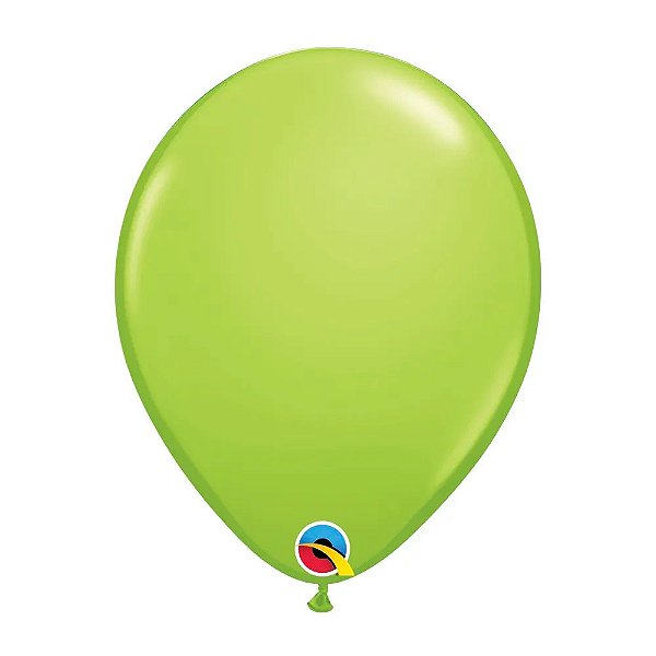 Balão Qualatex 11" - Qx Party Balloon Pkg Plain - Verde Lima - 6 Un