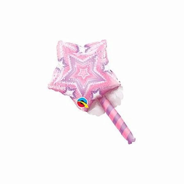 Balão Qualatex 14" - Shape Solto - Varinha Magica - 1 Un