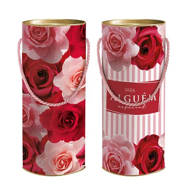 Lata C/Alça P/Presente 29,5X11,5 Belle Comp GG - 1 Un