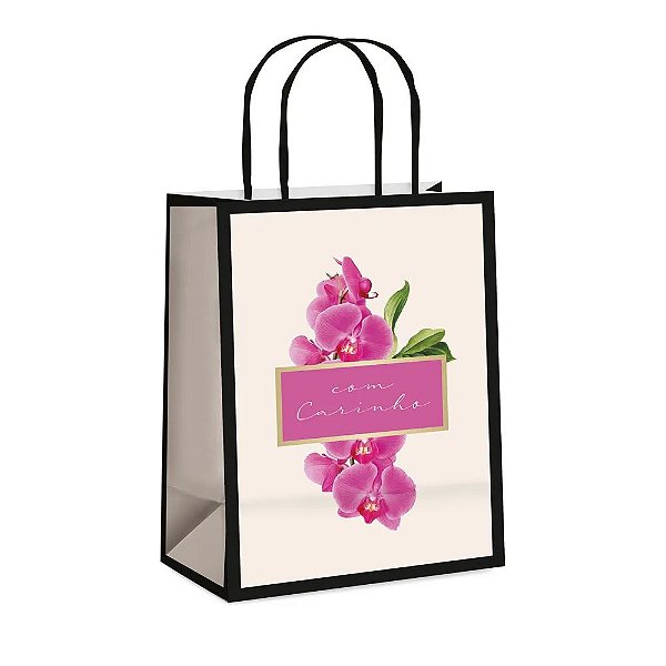 Sacola de Papel Celine P 21,5x15x8cm - 10 Un