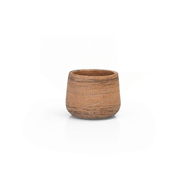 Cachepot Terracota Egito M 12x12x11cm - 1 Un