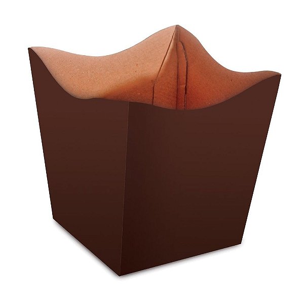 Cachepot G Pote 15 Color Marrom Terra - 10 Un
