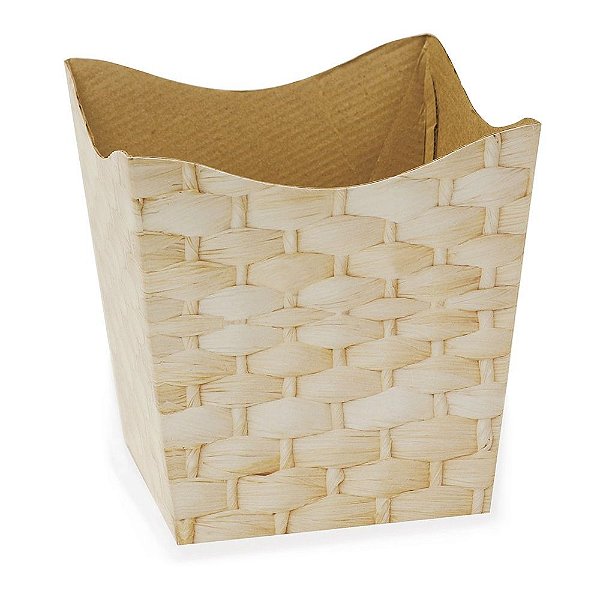Cachepot G Pote 15 Vime Palha - 10 Un