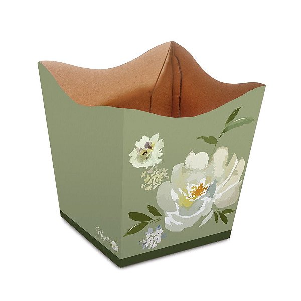 Cachepot Pote 15 Magnólia Verde - 10 Un